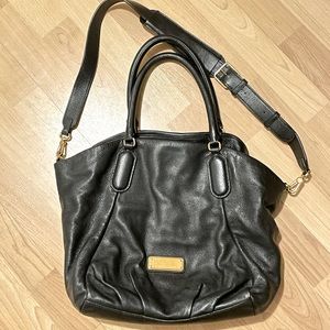 GUC Marc by Marc Jacobs Fran Leather Bag w/ Removable Adjustable Strap, Black